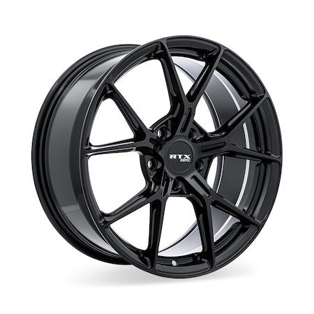 Alloy Wheel, RS01 19x8.5 5x114.3 ET38 CB67.1 Gloss Black
